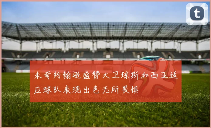 米奇约翰逊盛赞大卫琼斯加西亚适应球队表现出色无所畏惧