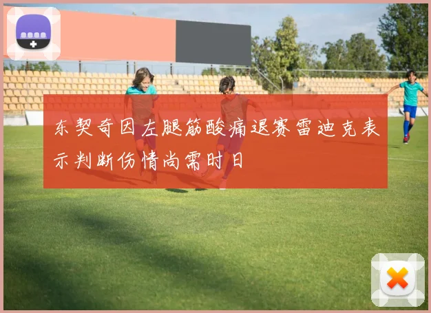 东契奇因左腿筋酸痛退赛雷迪克表示判断伤情尚需时日