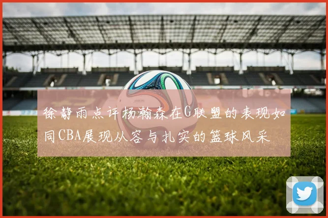 徐静雨点评杨瀚森在G联盟的表现如同CBA展现从容与扎实的篮球风采